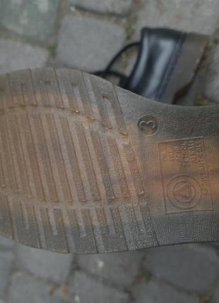 Чоловіче взуття чобітки туфлі туфли шкір-замінник екошкіра чорні класичні5 фото