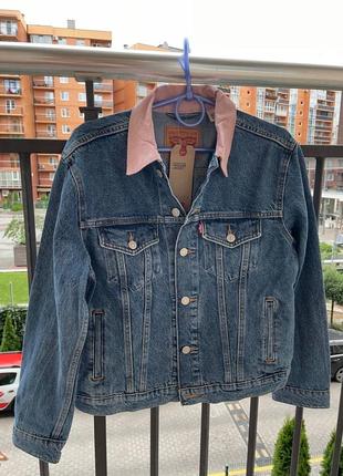 Куртка levis піджак джинсовий