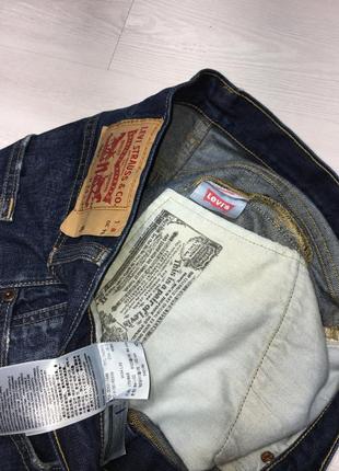 Брендові оригінали чоловічі джинси чоловічі фірмові джинси levi strauss levi's оригінал4 фото