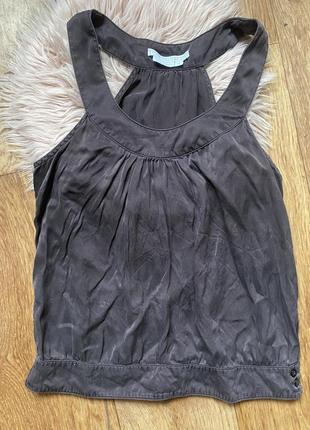 Шовкова майка max mara weekend