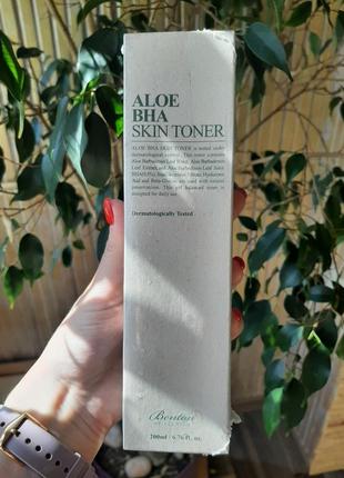 Benton aloe bha skin toner тонер для лица с алое и салициловой кислотой 200 мл