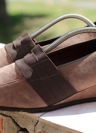 Зручні замшеві туфлі theresia m 41-42