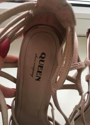 Босоножки на шпильке queen shoes company4 фото