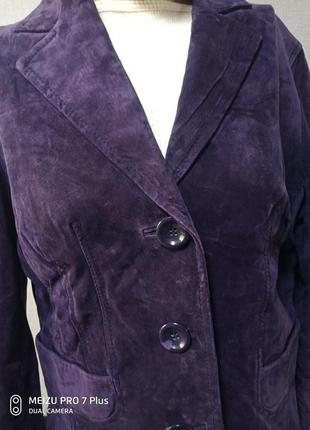 Новый натуральный замшевый жакет, пиджак, куртка tcm tchibo2 фото