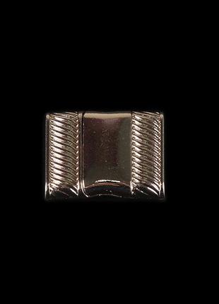 Застежка магнитная для браслета волна цвет золото