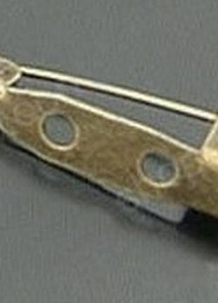 Основа для брошки з античним бронзовим покриттям ширина 2см