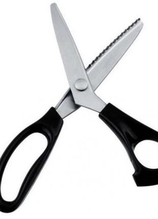 Ножиці для рукоділля фігурні півколо 3 мм ножиці зигзаг