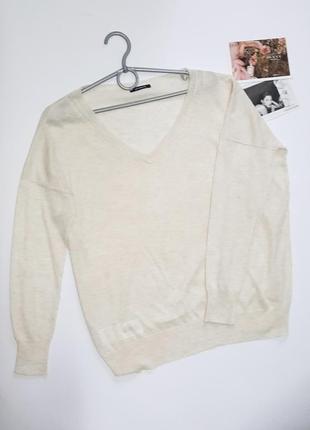Легкий джемпер блуза promod айворі