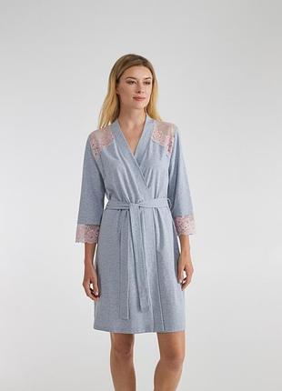Халат женский ellen трикотажный diva