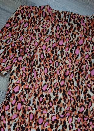 Красиве жіноче плаття леопардовий малюнок р. s3 фото
