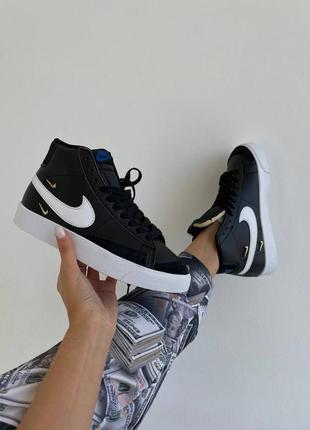 Кроссовки женские nike blazer mid ‘77 “metallic swoosh”/кросівки жіночі найк