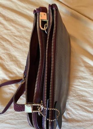 Прекрасна двостороння шкіряна сумка accessorize4 фото