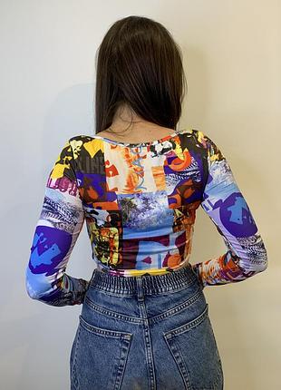 Топ на довгий рукав