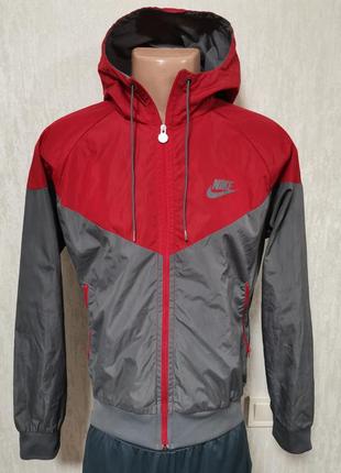 Nike vintage мужская спортивная осенняя куртка ветровка мастерка винтаж