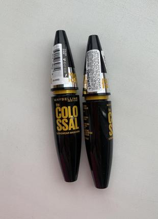 Maybelline new york colossal 36 стійка туш для вій1 фото