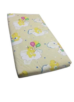Матрас детский ортопедический солодких снів eco cotton comfort elite 120*60*9 см мишки на желтом1 фото