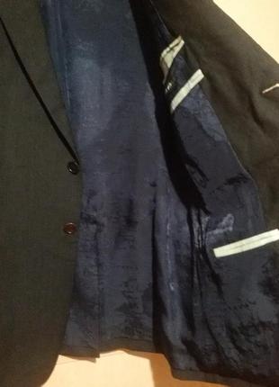 Легкий, тонкий, шерстяной пиджак на высокого парня (пог 51 см)3 фото