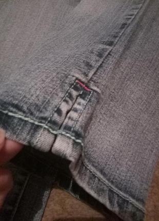 Стрейчевые джинсовые бриджи/капри2 фото