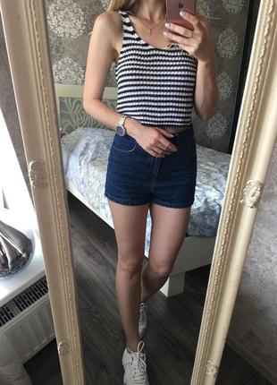 Майка-топ вязаный