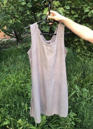 Льняна сукня
