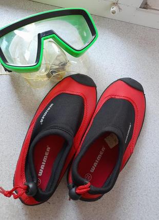 Аквашузи детские новые аквашузы 32 тапки для купания дитячі для  діасат і хлопціа