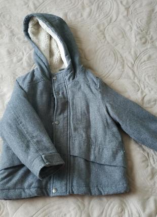 Пальто для хлопчика zara