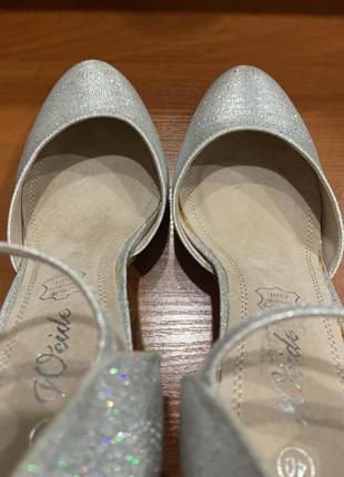 Свадебные туфли, размер 403 фото