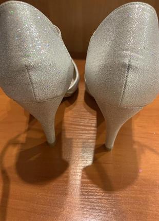 Свадебные туфли, размер 404 фото