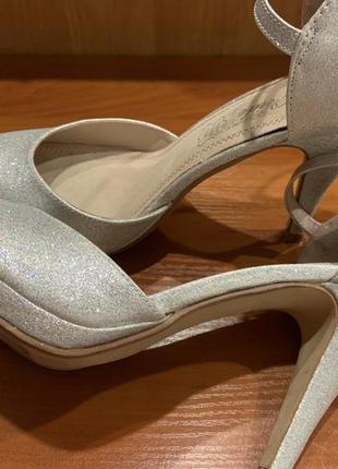 Свадебные туфли, размер 401 фото
