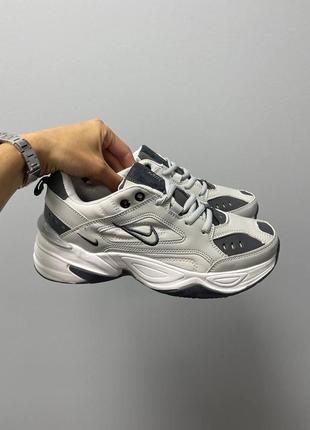 Кроссовки женские nike m2k tekno ‘atmosphere grey black’/кросівки жіночі найк6 фото