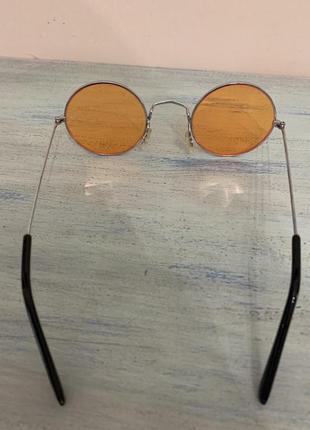 Сонцезахиснi окуляри  помаранчового кольору4 фото