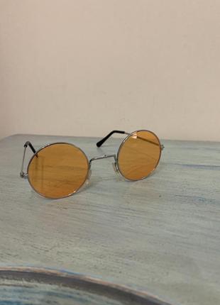 Сонцезахиснi окуляри  помаранчового кольору7 фото