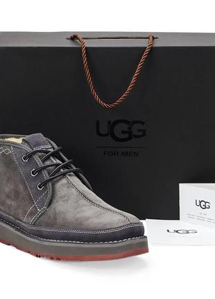 Натуральні чоловічі зимові чоботи ugg australia (david beckham) 41 розмір