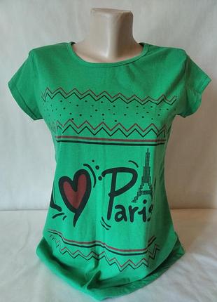 Футболка я люблю париж