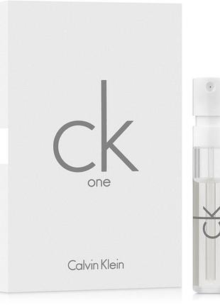 Calvin klein ck one пробник 1,2 мл edt оригинал.