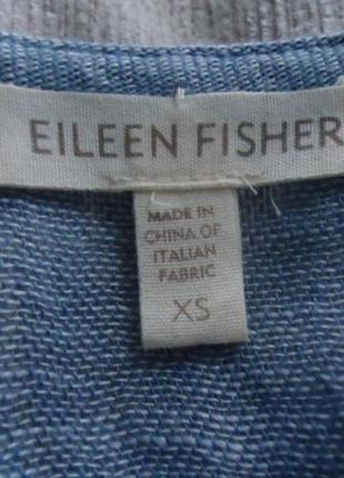 Eileen fisher жакет блузон натуральный органический лён 46 486 фото