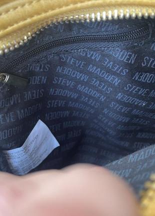 Мила гірчична сумочка від steve madden 💛6 фото