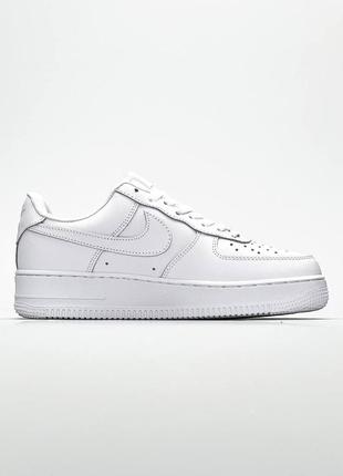 Жіночі кросівки nike air force 1 w white | кросівки найк білі7 фото