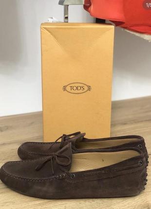 Мужские мокасины tod’s