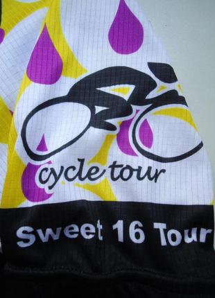 Велофутболка велоджерси cyclone cycling jersey (s)8 фото