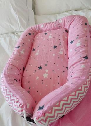 Детская кроватка с москитной сеткой portable baby bed3 фото
