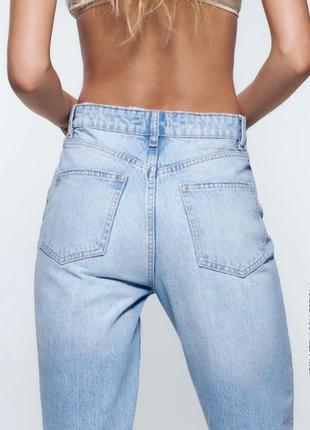 Zara джинси мом8 фото