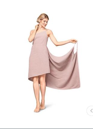 Рушник плаття махровий для бані 170 на 80 см tchibo tcm