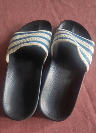 Тапочки adidas adilette вінтажні тапки adidas4 фото