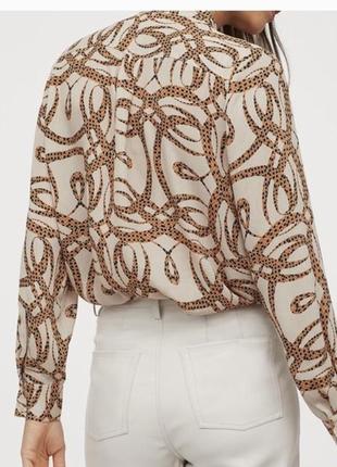 Стильна блуза  richard allan x h&m блузка из эксклюзивной коллекции р. 426 фото