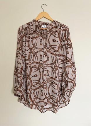 Стильна блуза  richard allan x h&m блузка из эксклюзивной коллекции р. 423 фото
