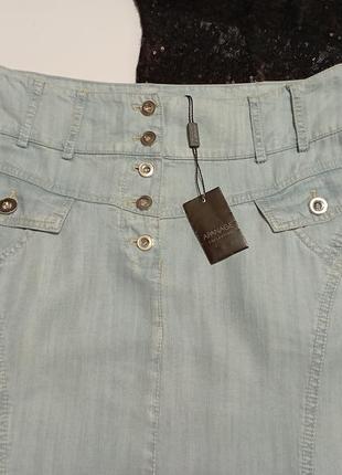 Apanage, джинсовая юбка.2 фото