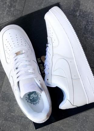 🔥кроссовки мужские женские nike air force 1 white low кросівки чоловічі жіночі8 фото