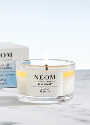 Neom real luxury scented candle ароматична свічка, 75 гр.1 фото