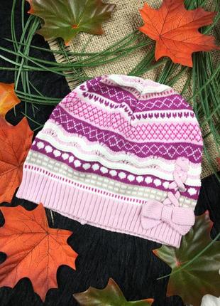 Розовая шапочка на 3-6 лет